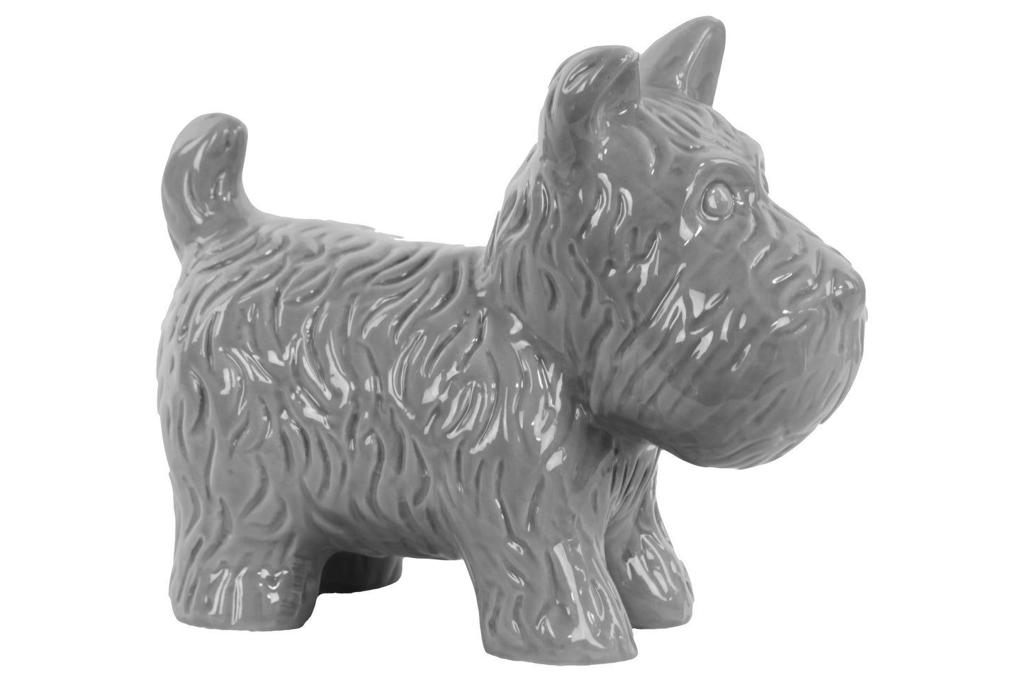7" Ceramic Standing Welsh Terrier Dog Figurine