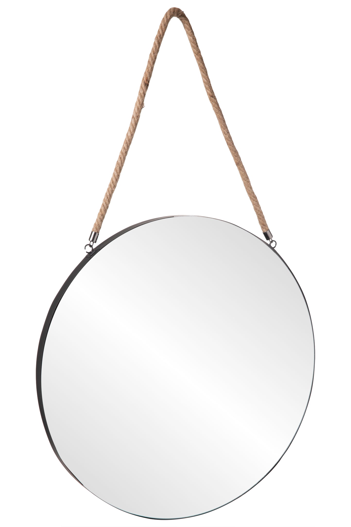 Metal Round Wall Mirror with Frame
