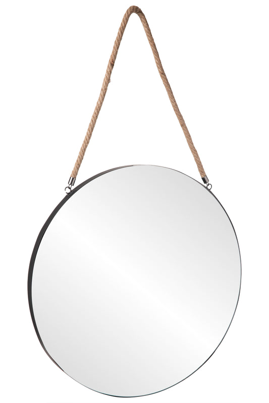 Metal Round Wall Mirror with Frame