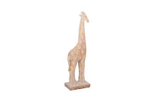 Resin Giraffe Brown