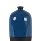 Ceramic Vase Gloss Finish Blue-13.5"H