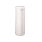 Ceramic Round Vase Distressed Finish White-11.00"H