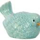 Porcelain Figurine Gloss Finish Teal 9"H