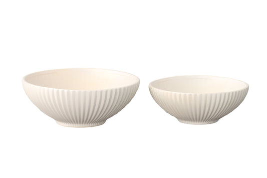 Ceramic Round Pot Matte Finish White-5.50"H -198