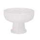 Dolomite Ceramic Pot Matte White-4.25"H