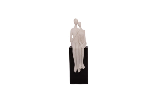 Resin Figurine White-13.00"H