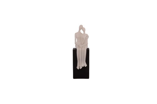 Resin Figurine White-13.00"H