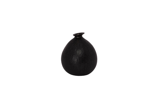 Ceramic Vase Black-8.00"H