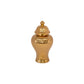 Ceramic Urn Vase Gold-16.25"H