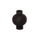 Ceramic Vase Black-9.75"H