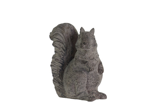 Cement Figurine Concrete Rough Finish Gray