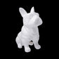 Ceramic Sitting French Bulldog Figurine with Pricked Ears