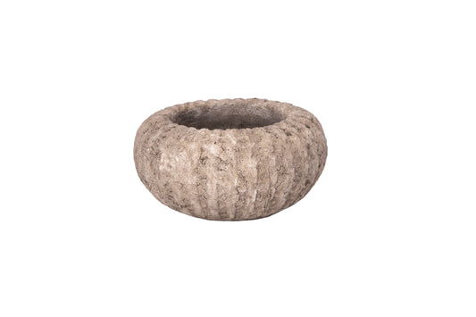 Terracotta Planter Gray-6.75"H