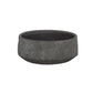 Terracotta Round Pot Natural Finish Dark Gray-6.00"H