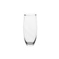 Glass Vase Bullet Shape Clear Large-12.50''H