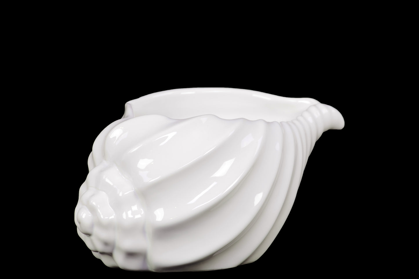 5" Ceramic Conch Seashell Figurine