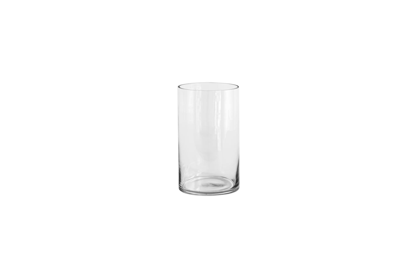 6x6x10 Cylinder Clear Glass