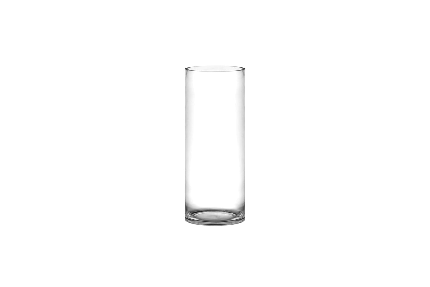 6x6x10 Cylinder Clear Glass