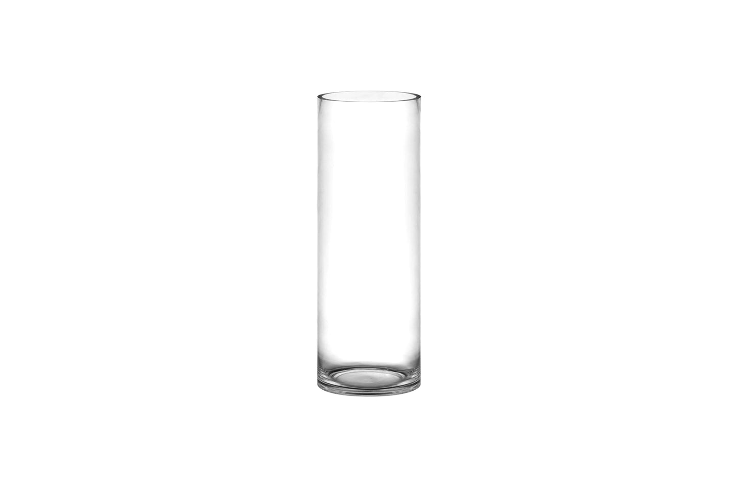 6x6x10 Cylinder Clear Glass