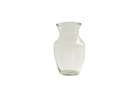 Belly Glass Vase-8.00"H