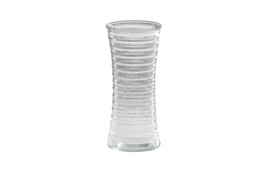 Machine Made Gathering Glass Vase - 9.75''H