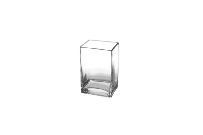 4x2x6 Rectangle Clear Glass