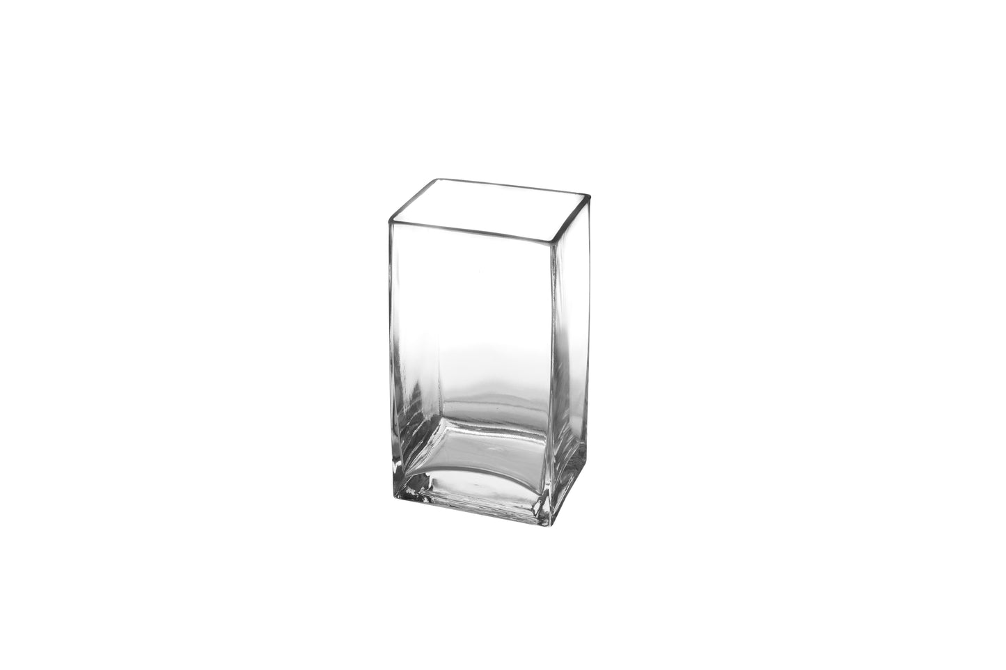 4x2x6 Rectangle Clear Glass